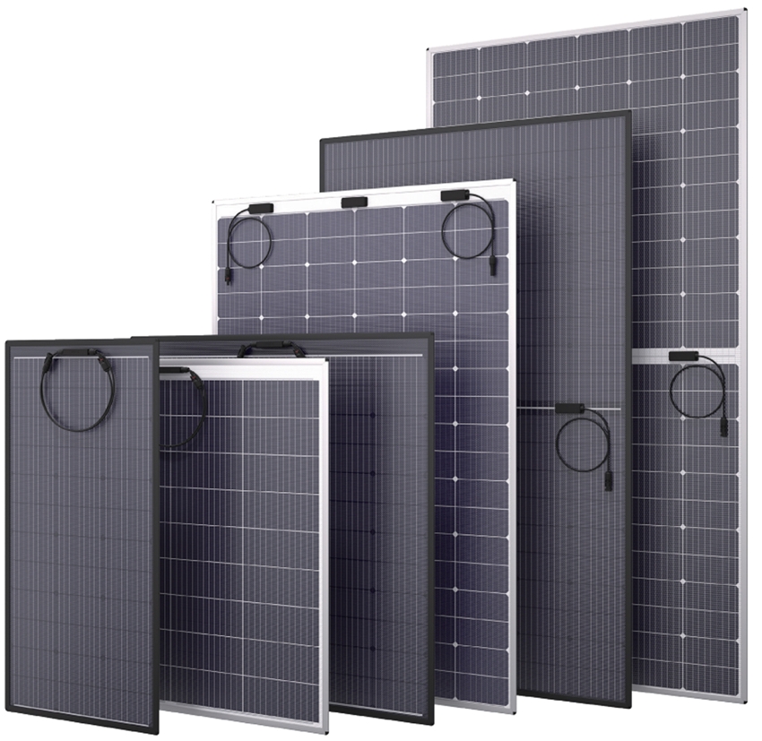 100W Non Glass Lightweight Solar Panel -Thin Frame Series