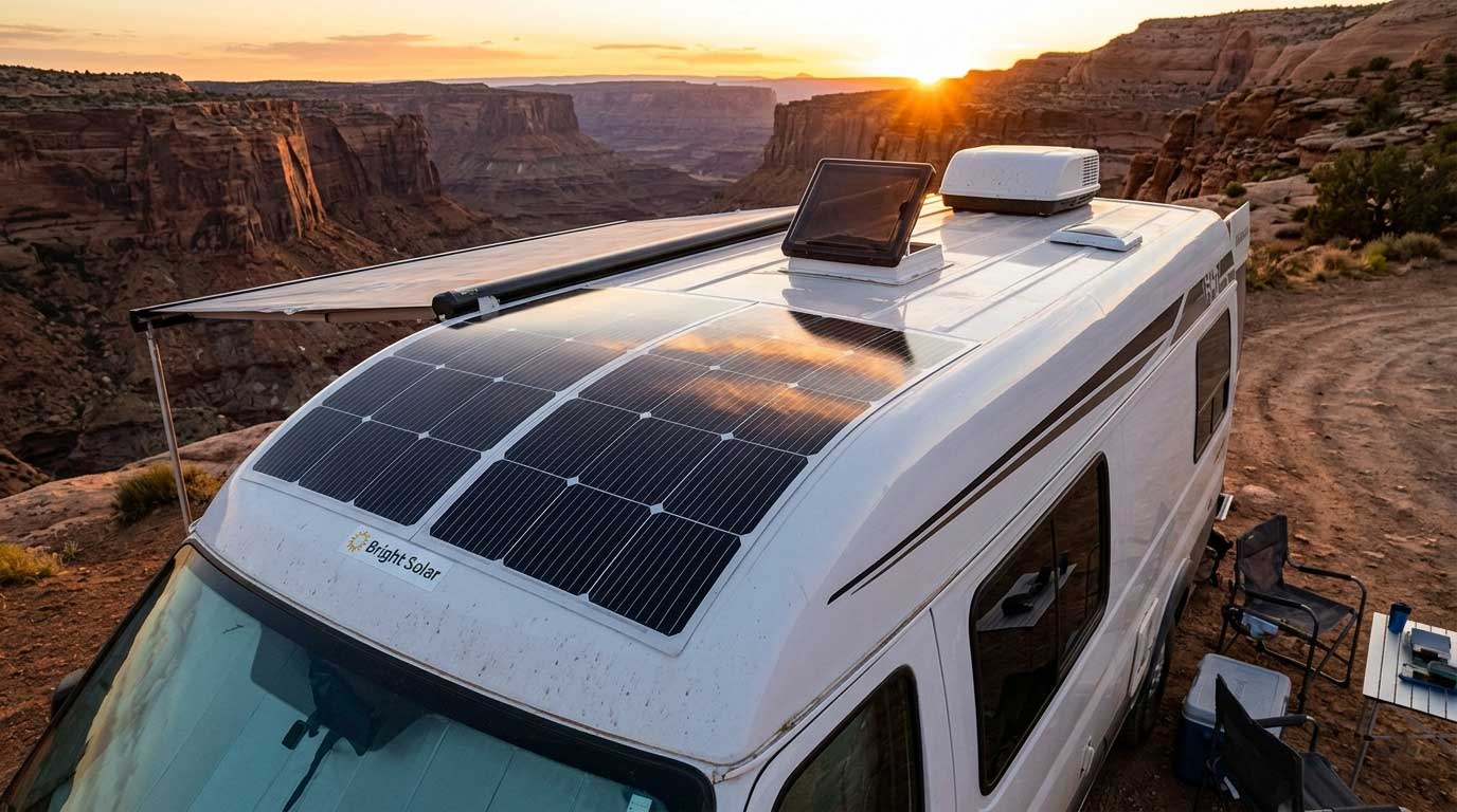 Flexible RV Solar Panels for Reliable Off-Grid Power 1 Flexible RV Solar Panels for Reliable Off-Grid Power(images 1)