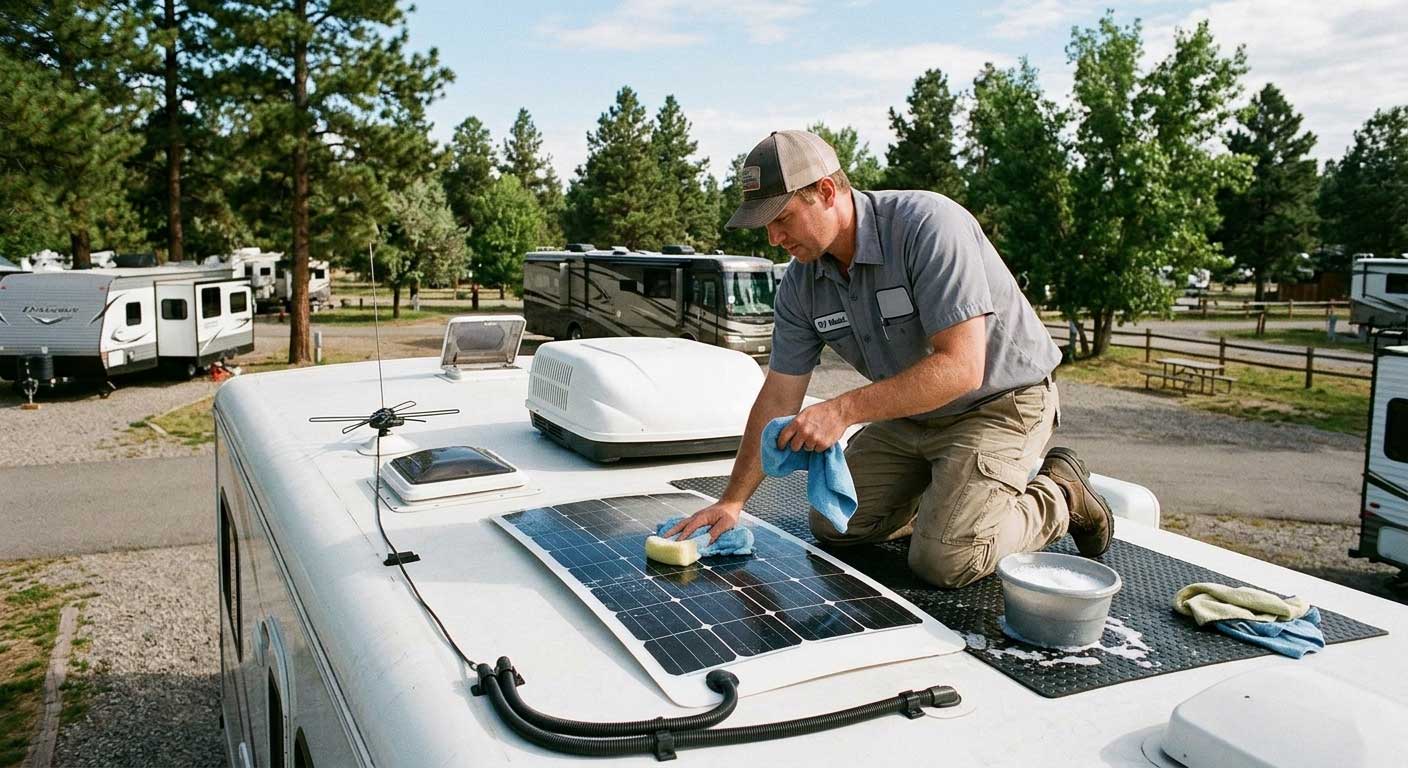 How to Clean Flexible Solar Panels? 1 How to Clean Flexible Solar Panels?(images 1)