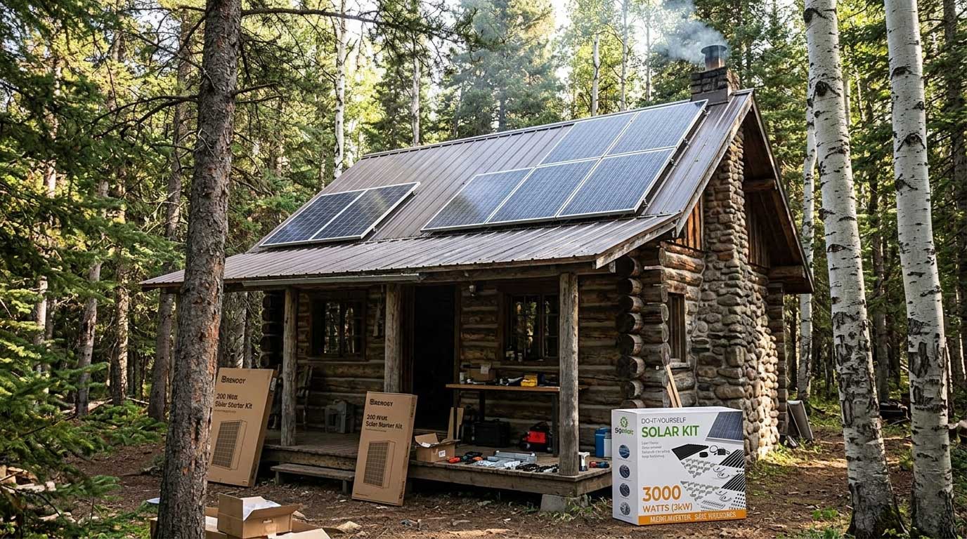 DIY Solar Kits: Practical Solar Power for Homes, RVs, and Off-Grid Living 1 DIY Solar Kits: Practical Solar Power for Homes, RVs, and Off-Grid Living(images 1)