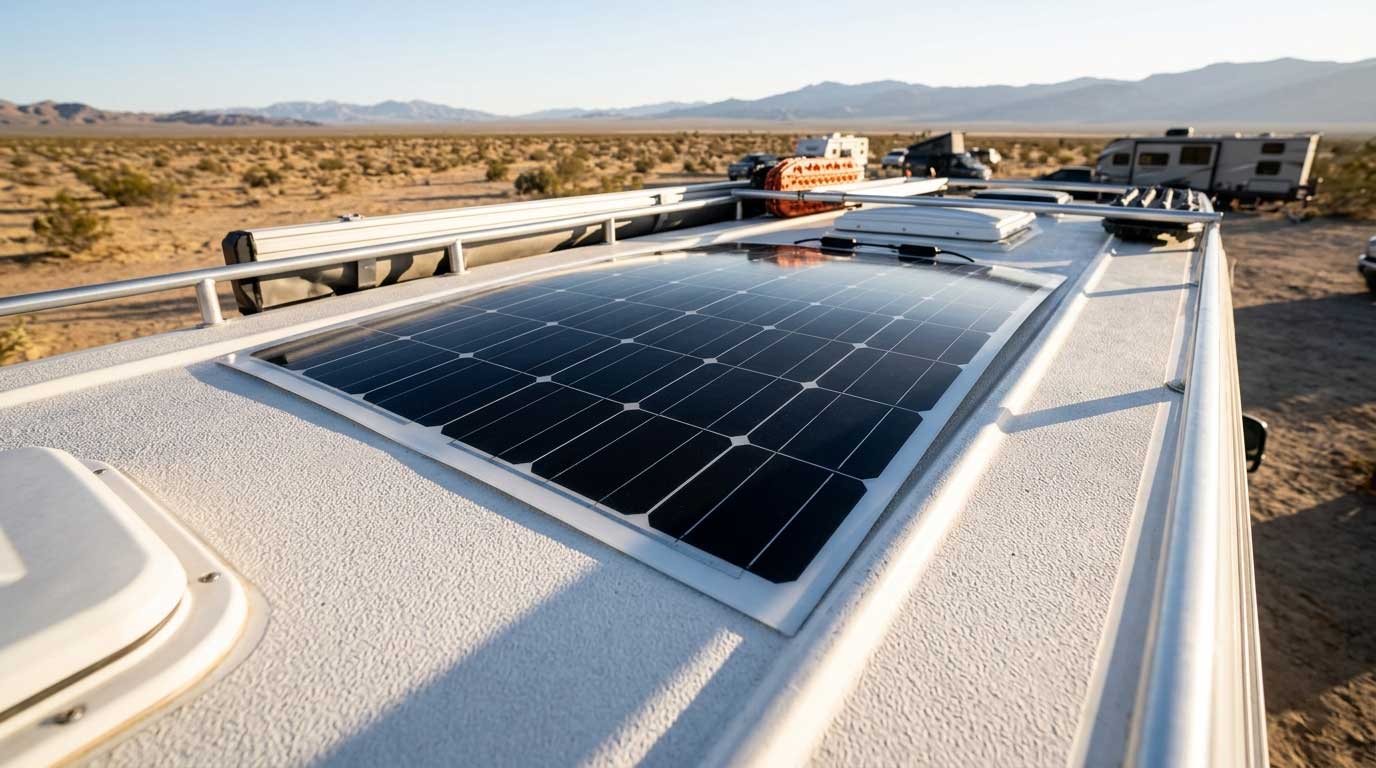 200 Watt Flexible Solar Panel for RV, Marine, and Off-Grid Applications 1 200 Watt Flexible Solar Panel for RV, Marine, and Off-Grid Applications(images 1)
