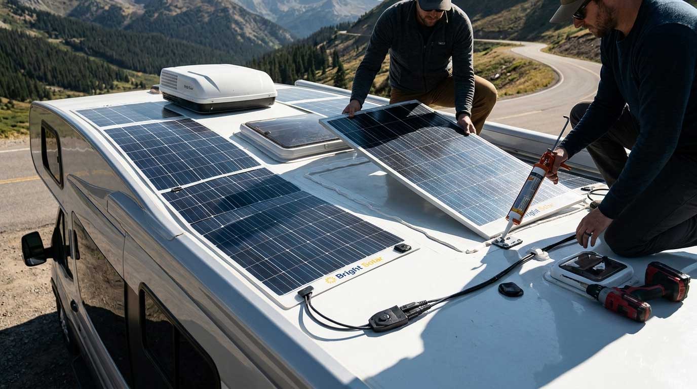 Mounting Solar Panels on RV: Real-World Installation Guide for Reliable Off-Grid Power 1 1gfdsahgfdshgfsd