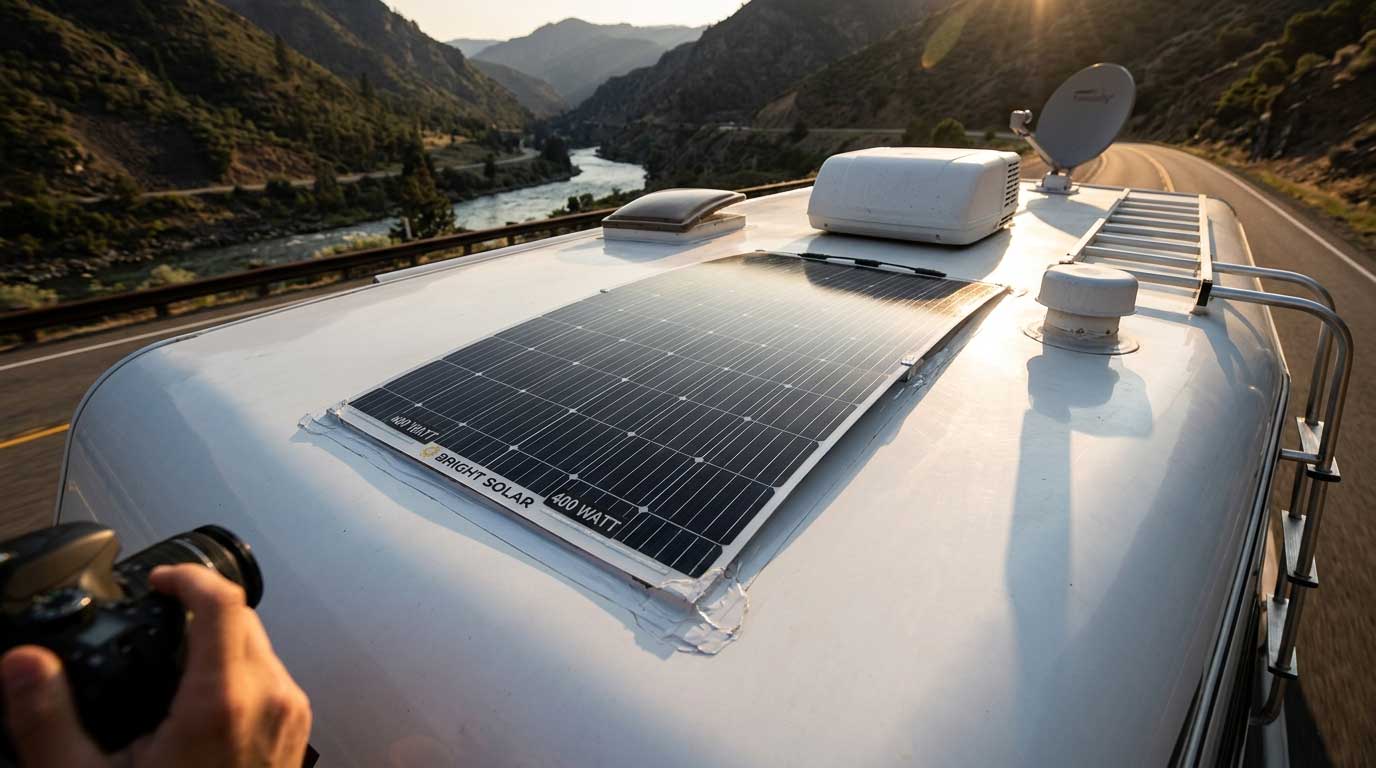 400 Watt Flexible Solar Panel for Serious Off-Grid Energy Systems 2 2fdsabgdsafdsagds