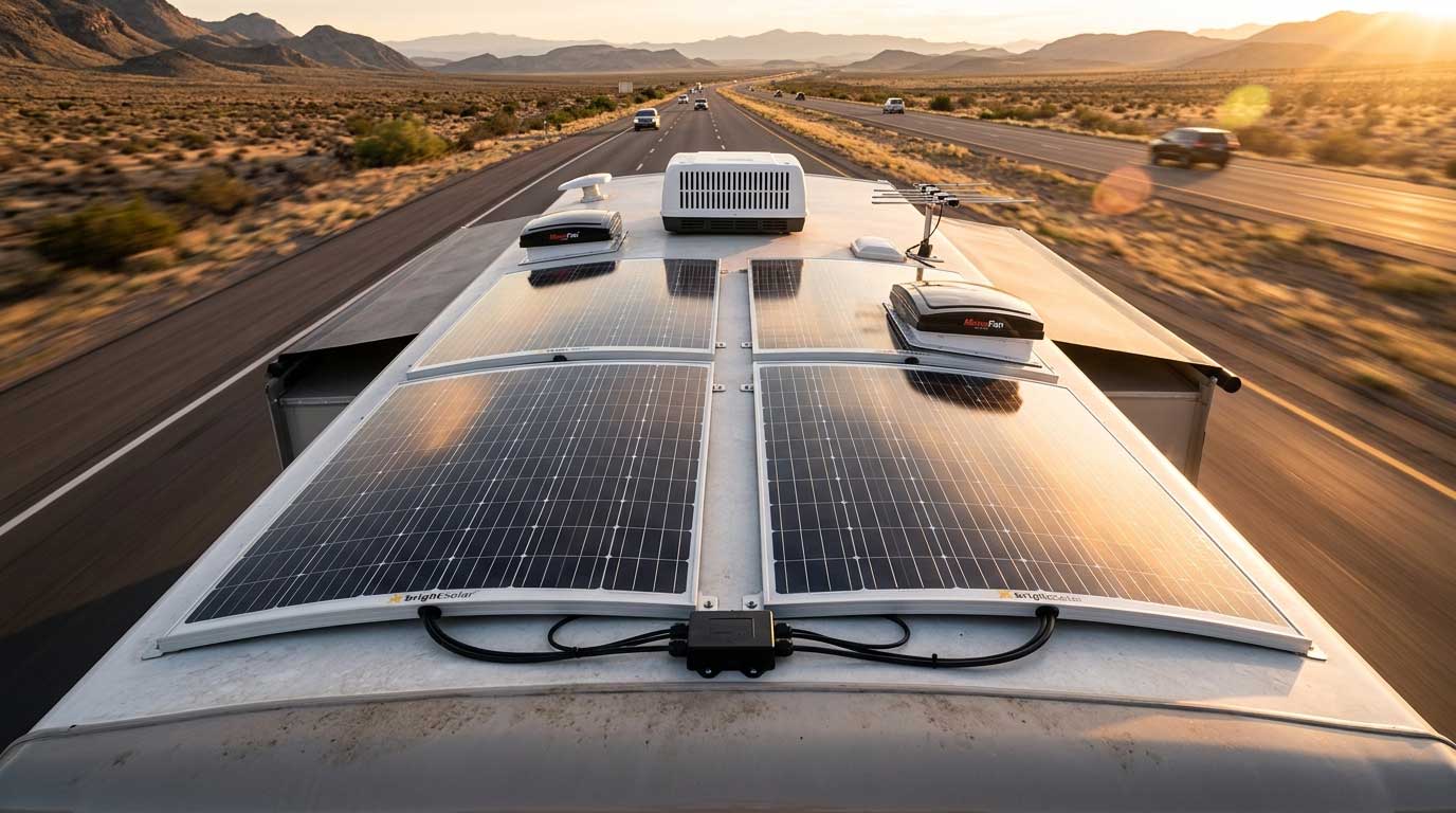 200W Flexible Solar Panels: Lightweight Off-Grid Power for RVs, Boats, and Van Life 2 2fdsagfdhgfsdahgfs