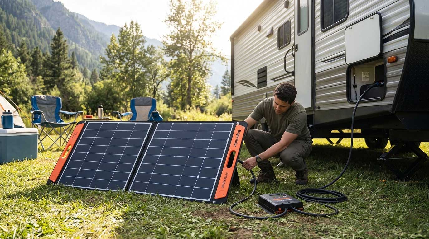 How Does a Portable Solar Panel Work? 2 How Does a Portable Solar Panel Work?(images 2)