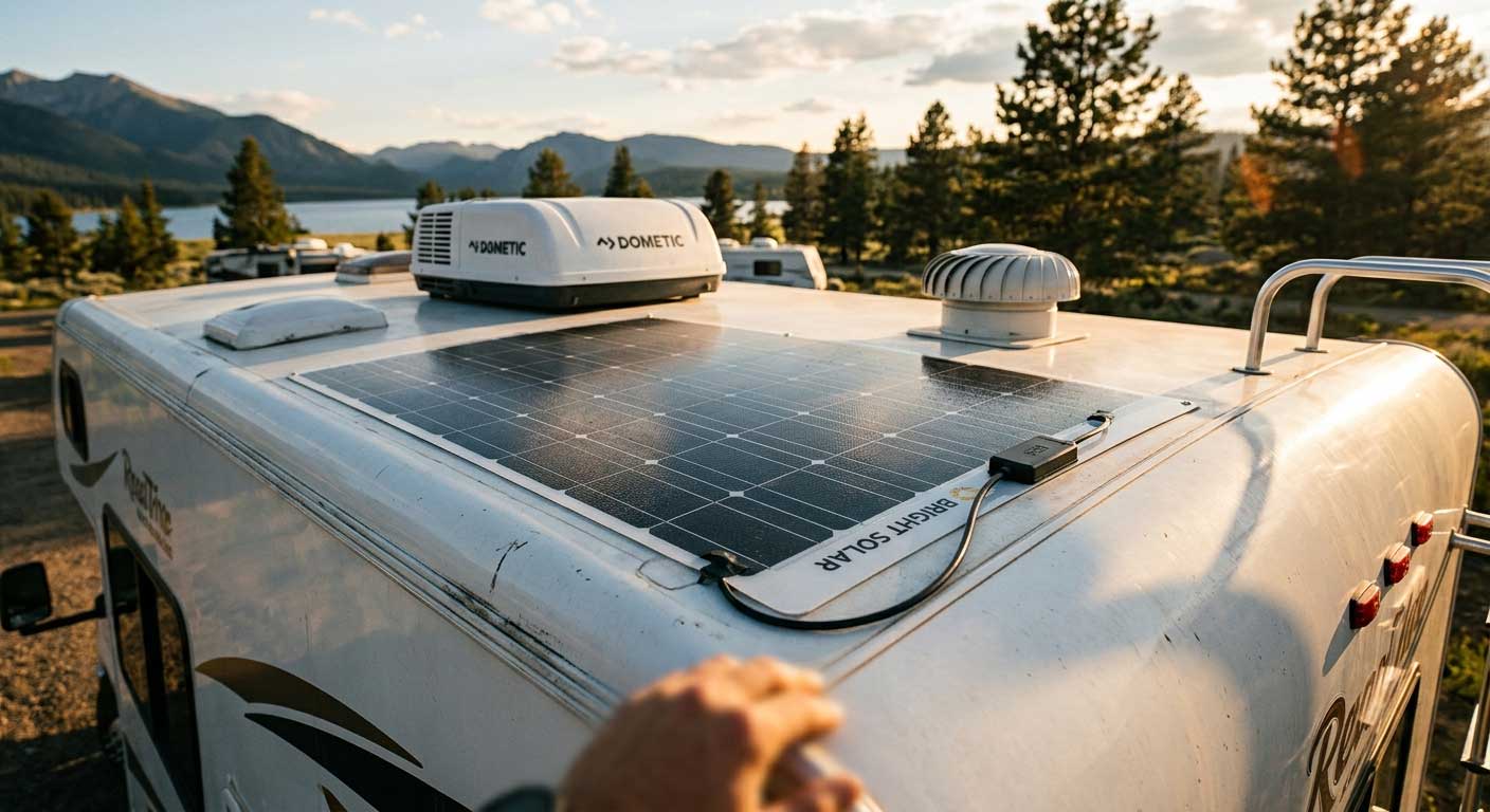 Flexible 200 Watt Solar Panel: Reliable Off-Grid Energy Without the Extra Weight 2 2fsagbjfdshgfshgf