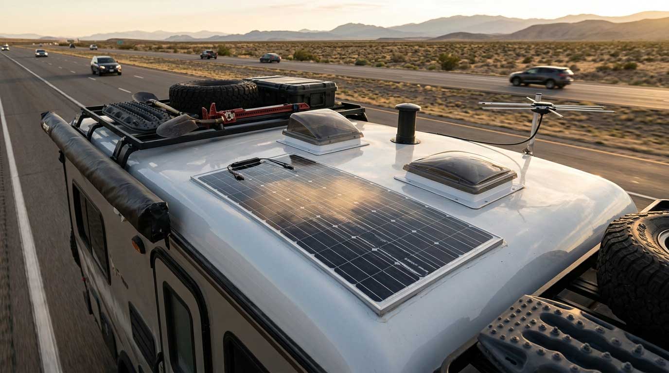 100 Watt Flexible Solar Panel: Lightweight Solar Power for Real Off-Grid Travel 2 2gahglkfwsjhgfjdhgfj
