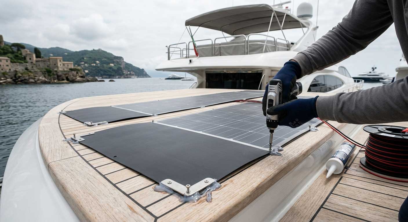 How to Attach Flexible Solar Panels? 2 How to Attach Flexible Solar Panels?(images 2)