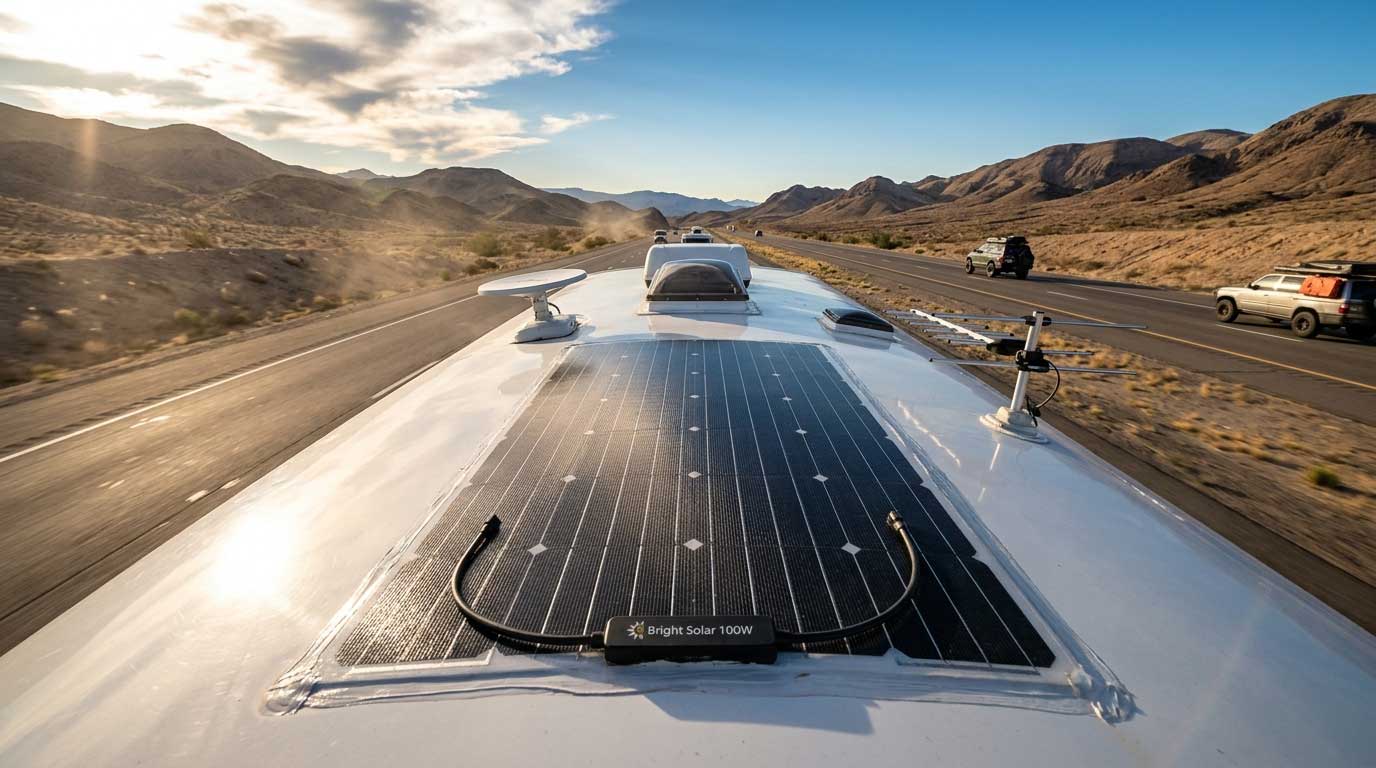 100W Flexible Solar Panel: Lightweight Solar Power That Makes Sense Off-Grid 2 2hdsjhgjdhfkjh