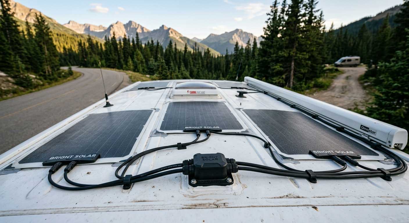 How to Attach Flexible Solar Panel to RV Roof? 3 3gfdhgldfjgf