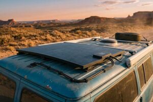 How to Attach Flexible Solar Panel?