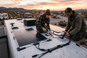 how do you mount flexible solar panels?