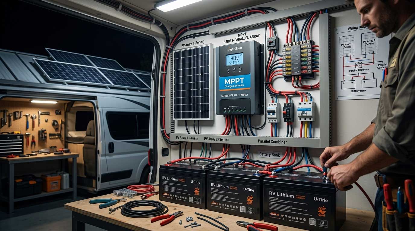 Solar Panels Serial or Parallel: Which Wiring Method Is Better? 3 3gfdsahgfdsjhgsf