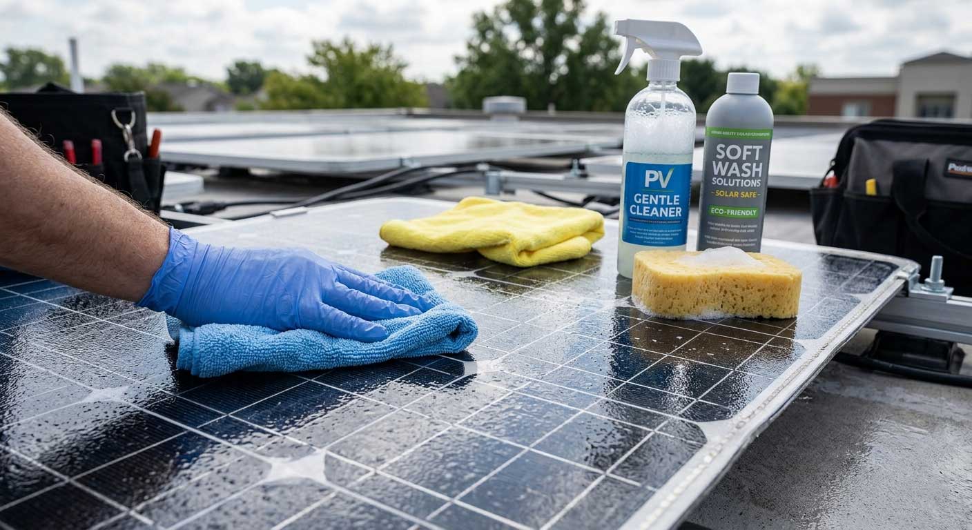 How to Clean Flexible Solar Panels? 3 How to Clean Flexible Solar Panels?(images 3)
