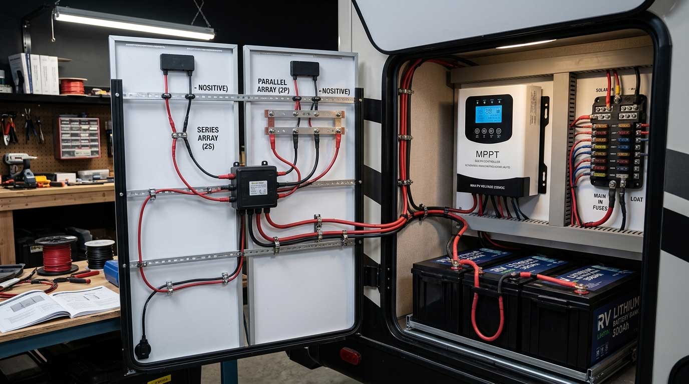 Solar Panel Series vs Parallel: Which Wiring Setup Works Better? 3 3hgsahgjfdshgfdg