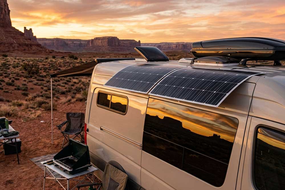 300W Flexible Solar Panels for Reliable Off-Gri...