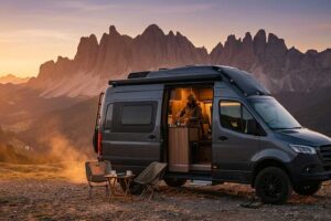 How to Attach Flexible Solar Panel to Van Roof?