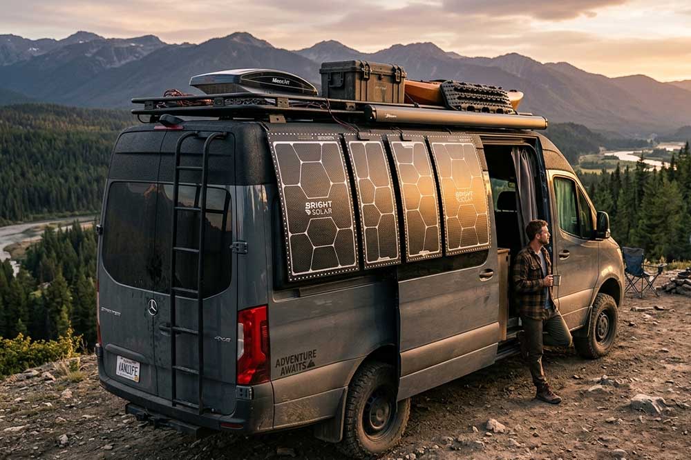 How to Mount a Flexible Solar Panel?