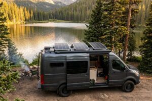 how to mount flexible solar panels to rv roof?