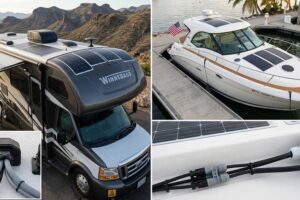 How to Attach Flexible Solar Panels?