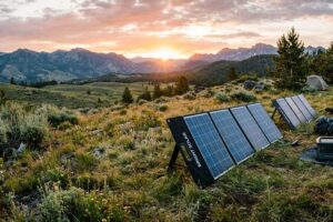how do portable solar panels work?