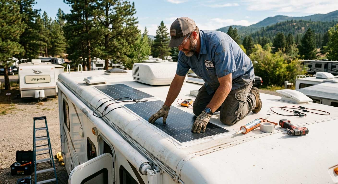 How to Mount a Flexible Solar Flexible Solar Panels? 1 1gfdsakjhgfdsahgf