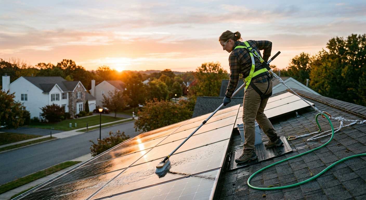 How to Clean Solar Panels on Roof? 1 1gfdsjhgfdkjhg
