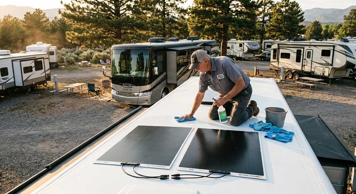 How to Install Flexible Solar Panels to TPO Roof? 1 1gfdskjhgfdshgsf