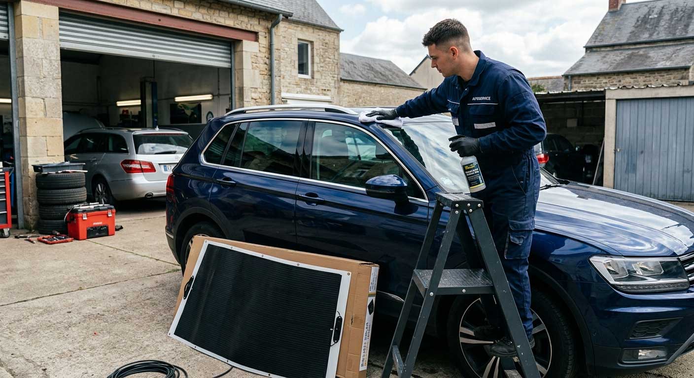 how to install flexible solar panel on car roof? 1 1gfldakshgfsdjgf