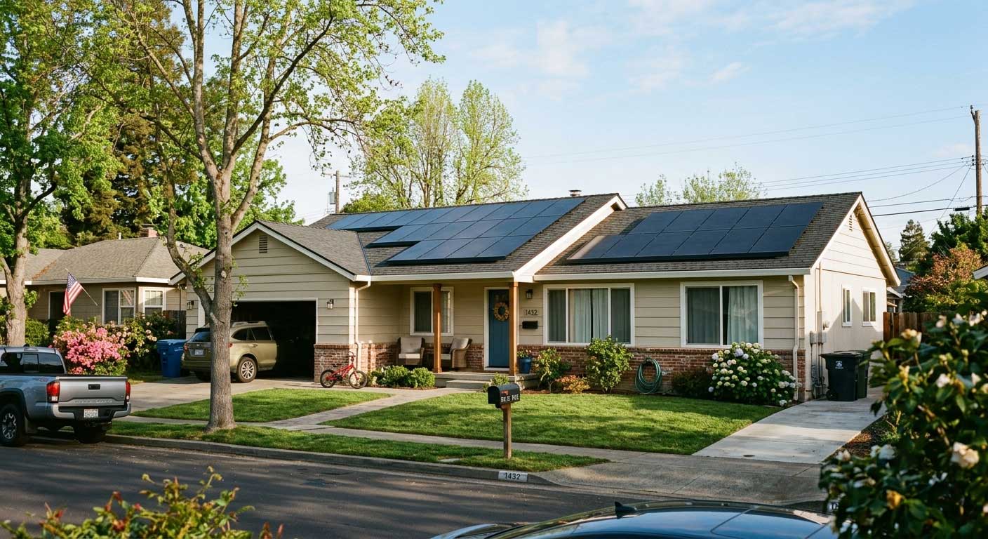 What Are the Best Solar Panels? 1 best residential solar panels installed on rooftop
