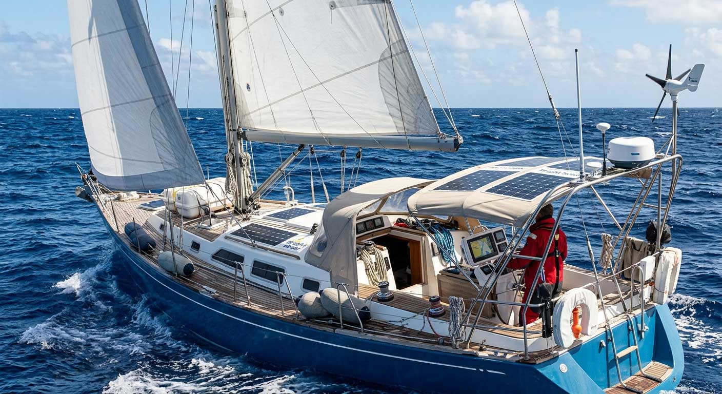 Flexible Marine Solar Panels: Reliable Solar Power for Boats and Yachts 2 2gdsabhgjfdshgfds