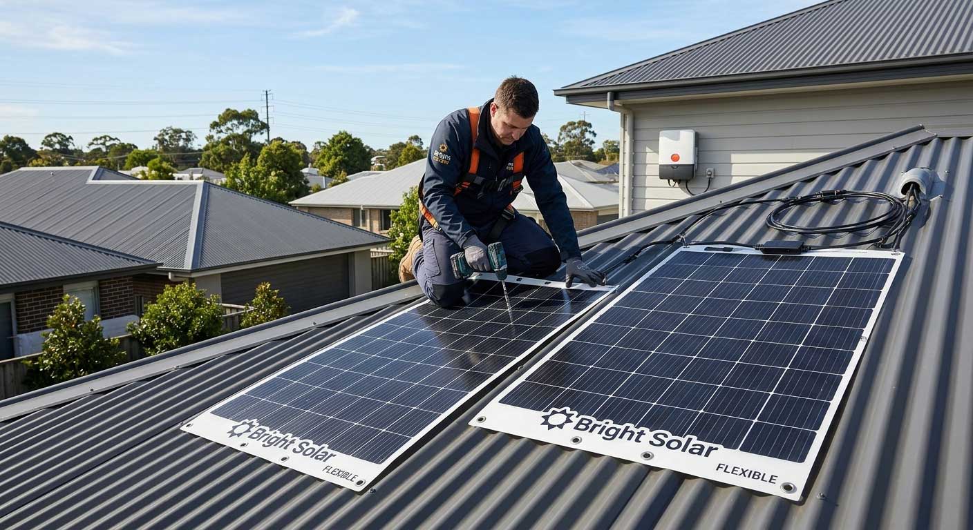 how to fasten flexible solar panels to roof? 2 2gfdkslnhgfdsjgfd