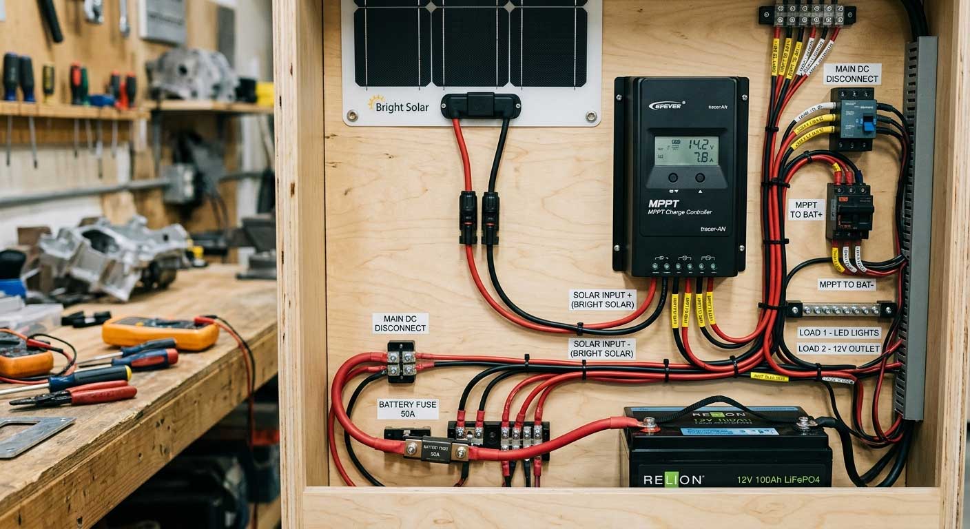 Solar Panel for 12V Battery: How to Choose the Right Size, Power, and Setup 2 2gfdsabgfdsahgfds