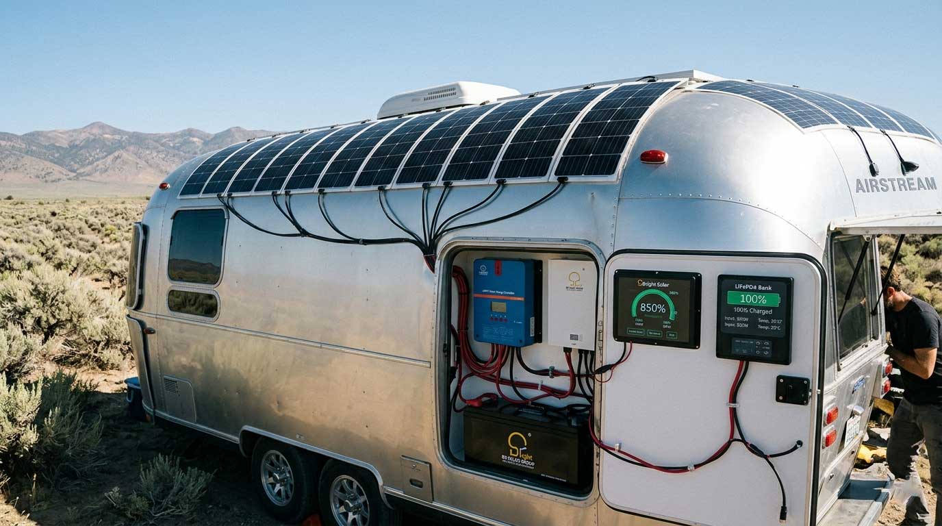 Solar Panels for Battery Charging: How to Choose the Right System and Maximize Battery Performance 3 3fdsajkhgfdsjhgfd