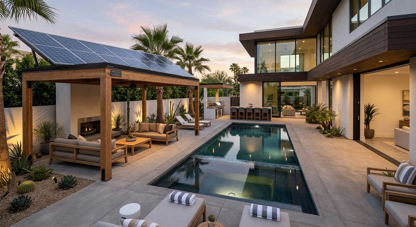 Pergola for Solar Panels: A Smart Way to Create Shade and Generate Power 3 3gfdshfdah