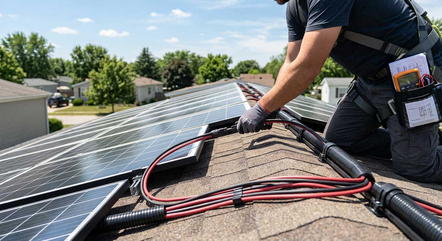 Wiring Solar Panels in Series: When It Works Best and When It Doesn't 3 3gfdsjhgfdjhgfd