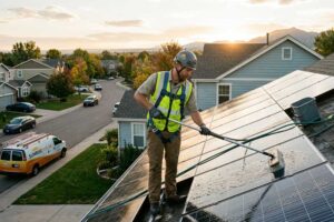 How to Clean Solar Panels on Roof?