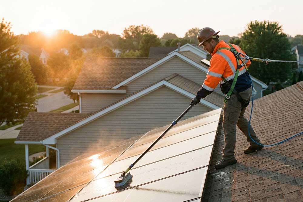 How to Clean Solar Panels?