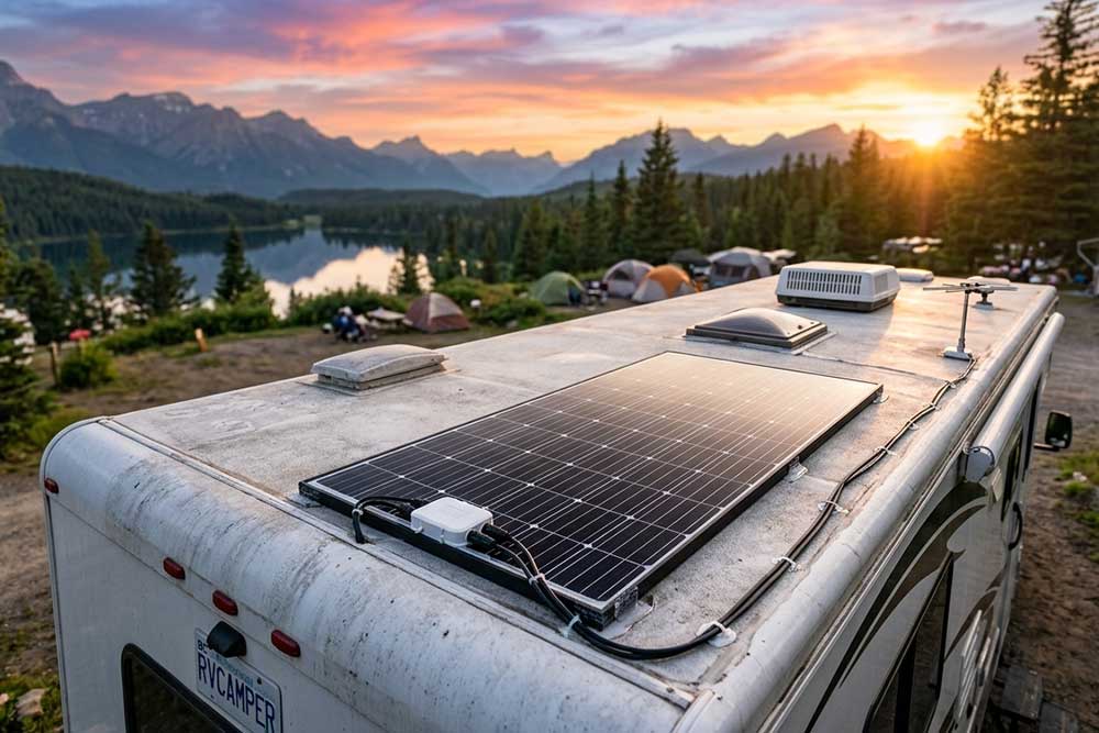 How to Install Flexible Solar Panels to Rubber ...