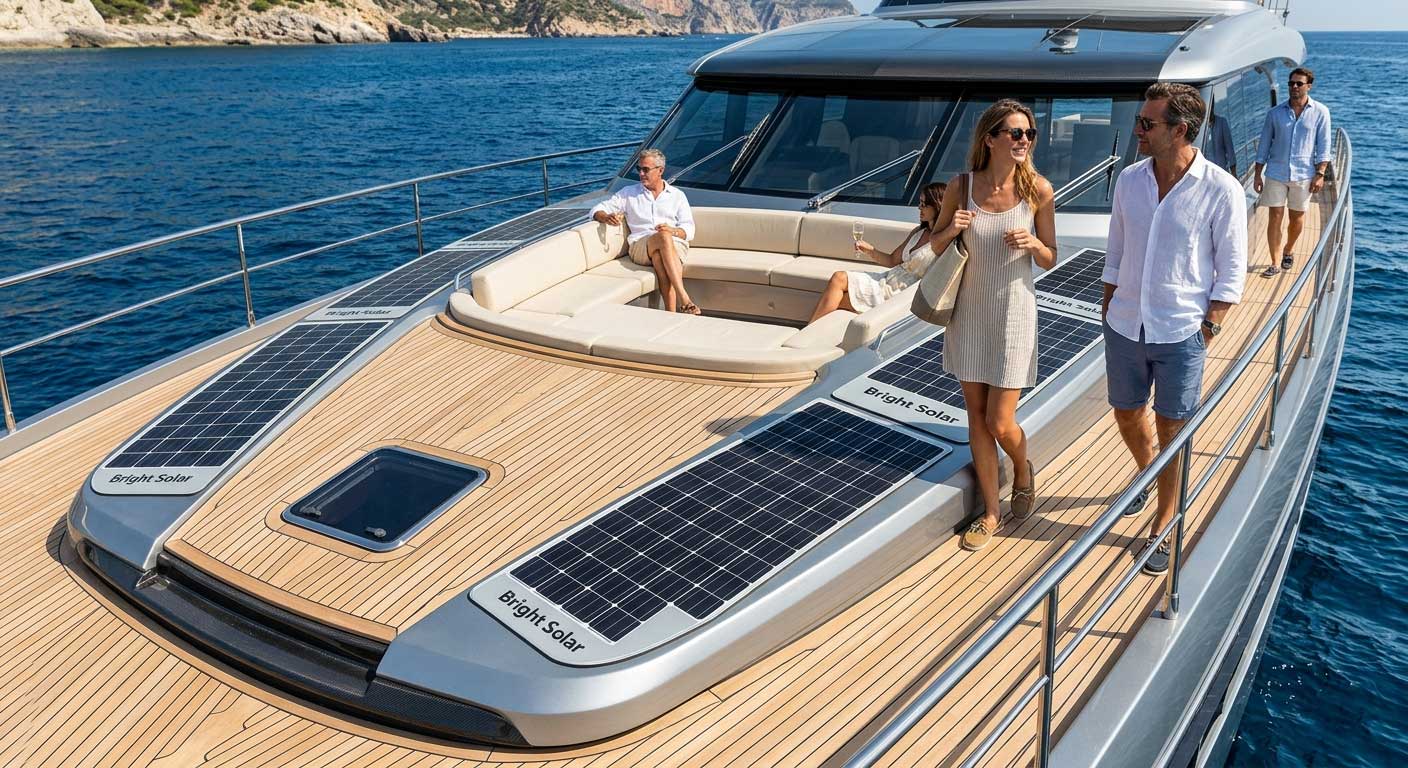 Walkable Solar Panels for Boats, RVs and High-Traffic Surfaces 4 4fdsaughfwdshgfd