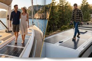 Walkable Solar Panels for Boats, RVs and High-T...