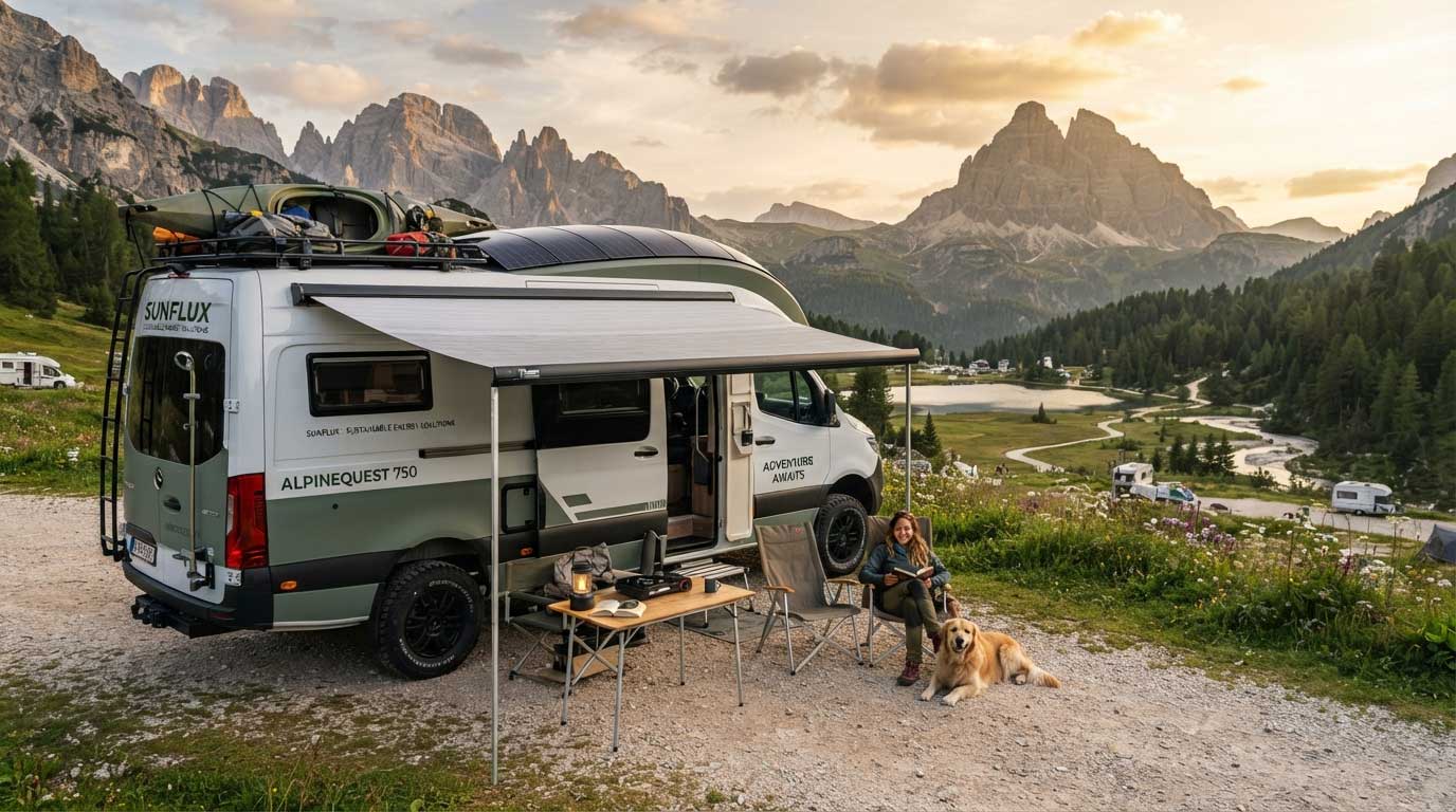 RV Flexible Solar Panels: Lightweight Solar Power Solution for Off-Grid Travel 1 1gfdshkgfdkjhg