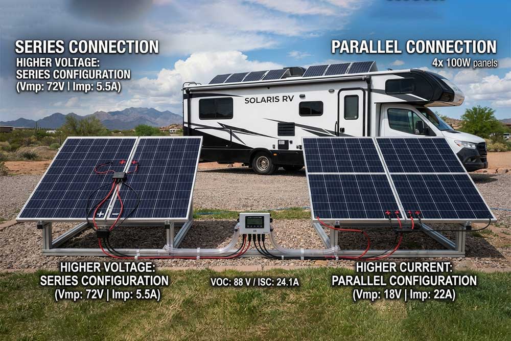 Solar Panels Series or Parallel: Which Wiring Method Is Better? 1 1hgdfjhgfj