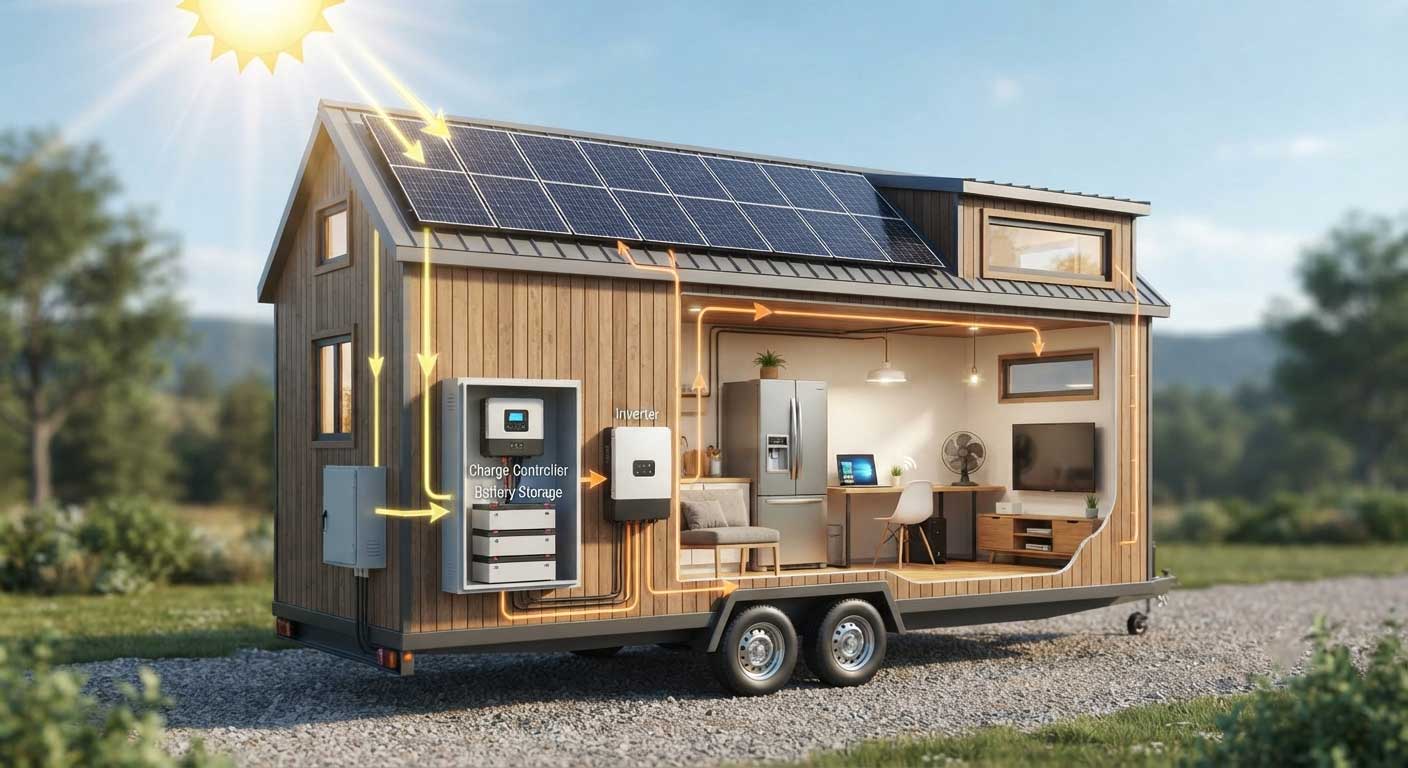Tiny Home Solar Panels: Complete Guide to Solar Power Systems 2 2gfdsahgfdsh