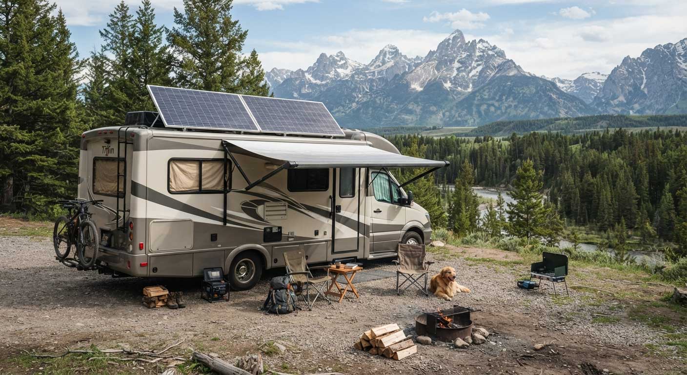 How To Mount Solar Panels To RV Roof? 2 2gfdsahgfsdjh