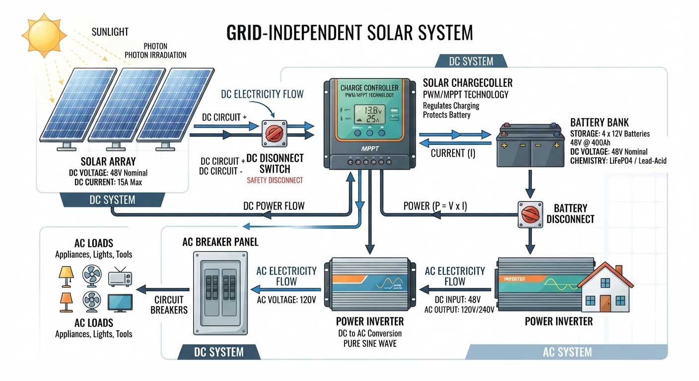 Solar Panel Series vs Parallel: Which Connection Method Is Better? 2 2gfdshgfdjhgfd 1