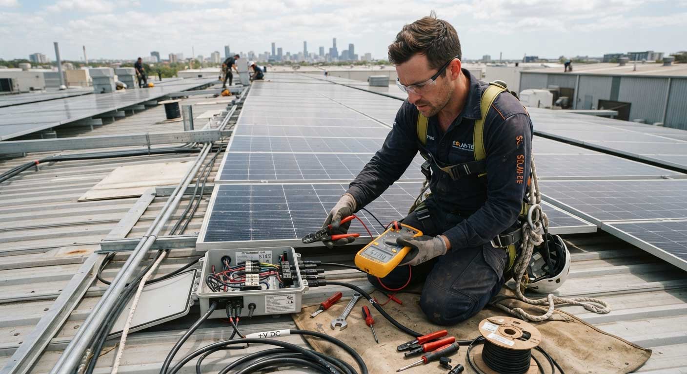 solar panel wiring guide (Field Installation Manual from Bright Solar) 2 2hfdskhgfdjhgf
