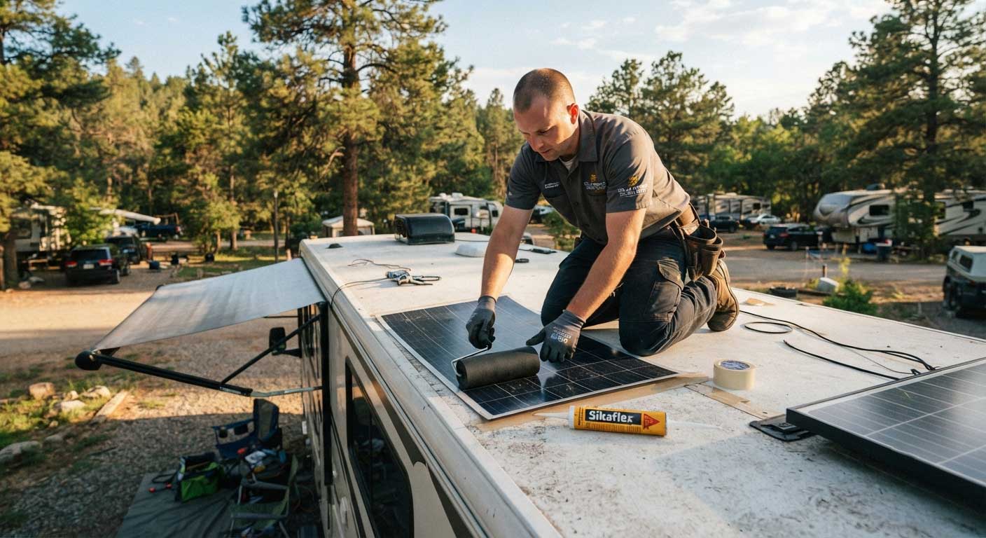 mounting flexible solar panels (Field Installation Guide from Bright Solar) 2 2hgfdsjhgfdkjfd