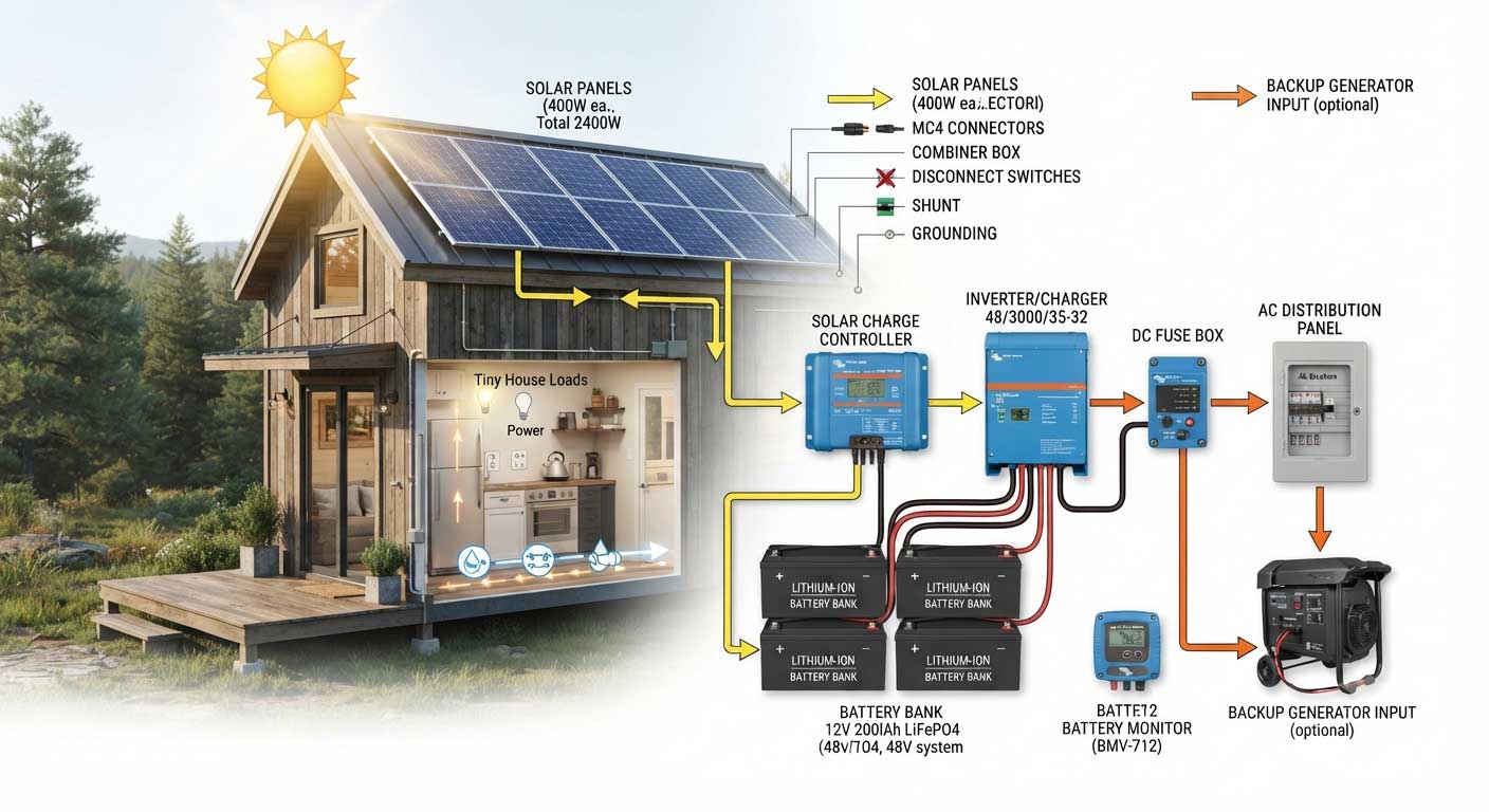 Solar Panels for Tiny House: Complete Guide to Off-Grid Energy Solutions 3 3gfdshgfdjhgfd