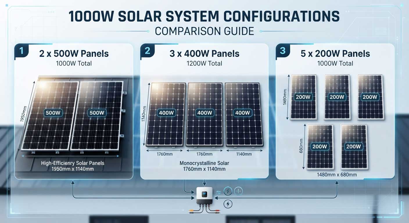 1000W Solar Panel: Complete Guide to Size, Power Output, Cost, and System Setup 3 3gfdshgsfdhgf